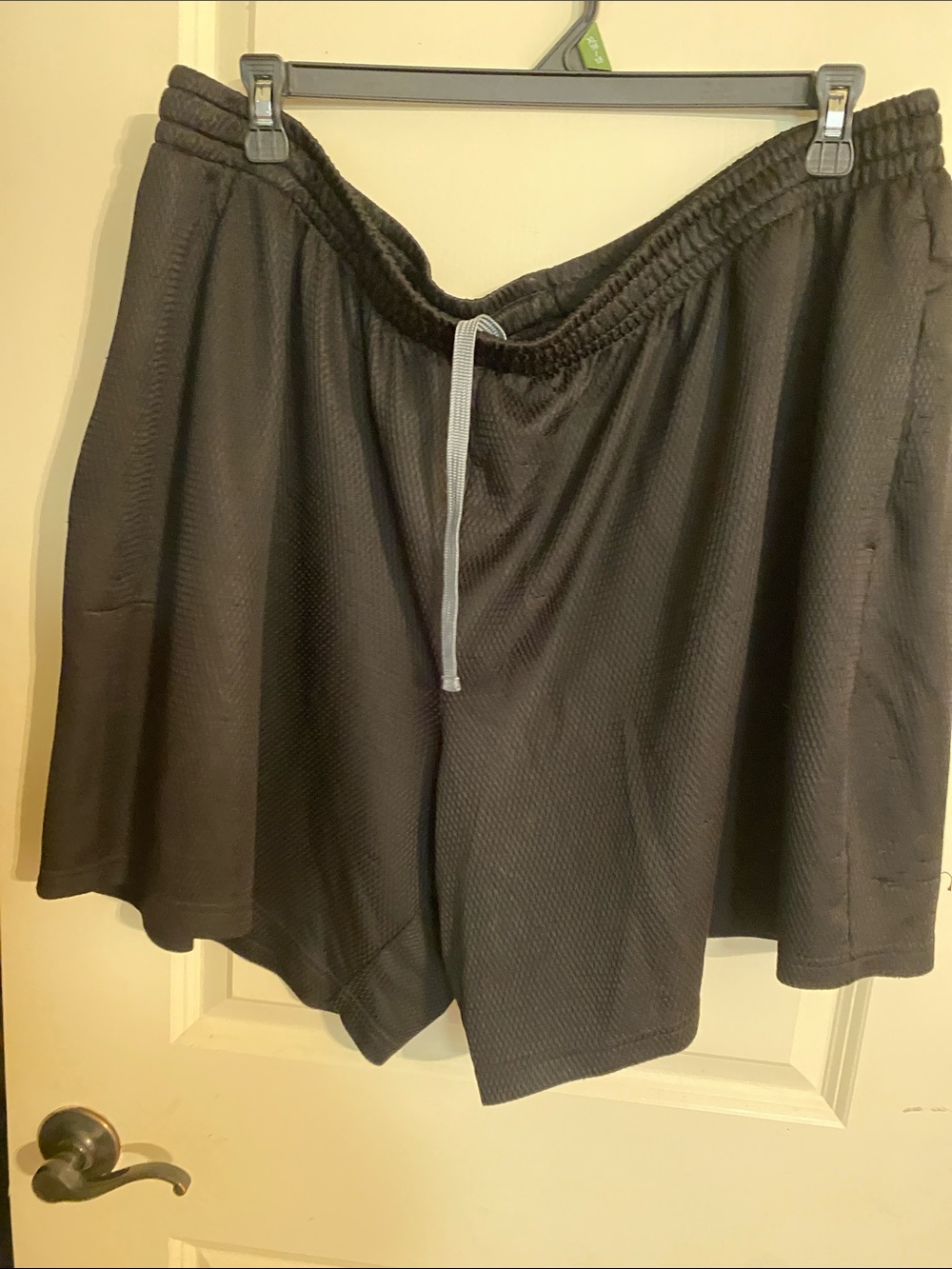 5 pair Athletic Works Black Men’s Athletic Mesh Shorts